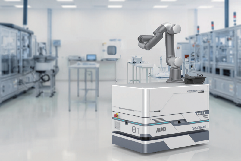 非凡游戏整合AI人工智慧、IoT物聯網與Cloud雲端平台服務，開發模組化AMR 250M自主移動機器人，滿足多元自動化生產需求，在智慧工廠中扮演著串接和搬運的角色